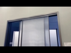 باب منزلق ضيق للغاية من سبائك الألومنيوم